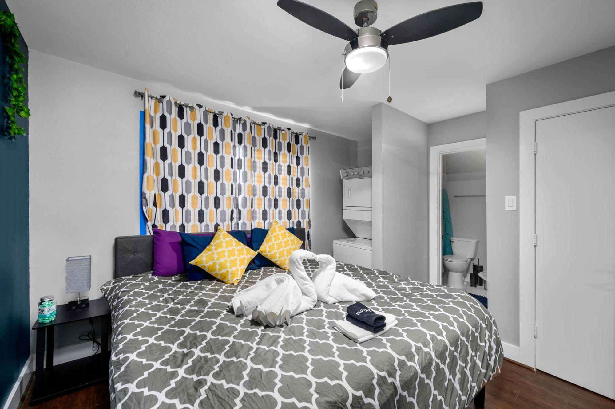 Central 1Br With Free Parking Near Med Center & Nrg Stadium Houston Bagian luar foto